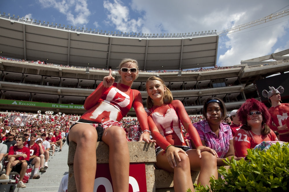 A-Day Annual Spring Practice Poster Print featuring Alabama Crimson Tide