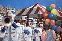 Dothan Mural City Poster Print showcasing vibrant murals and local history.