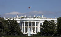 The White House Poster Print showcasing the iconic U.S. landmark.