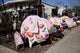 Pigs for Sale at the Fairhope Art Festival Poster Print