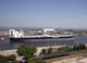 Oil Tanker Minera in Mobile Bay Poster Print showcasing maritime beauty.