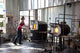 Art of Glass Blowing Poster Print featuring Susan Knecht and Allison Smith at Lowe Mill in Huntsville, Alabama