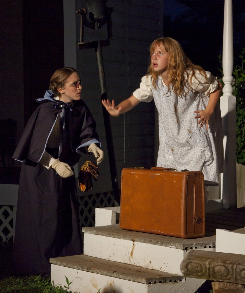 The Miracle Worker poster print featuring a performance at Ivy Green, Helen Keller's childhood home.