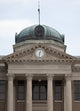 Athens Courthouse Poster Print showcasing intricate architectural details.