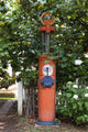 Antique Gulf Gasoline Pump Poster Print showcasing vintage gas station art.