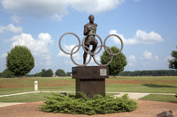 Jesse Owens Memorial Poster Print from the Jesse Owens Museum, Oakville, Alabama.