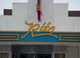 Ritz Theatre Sign Poster Print showcasing vintage cinema style