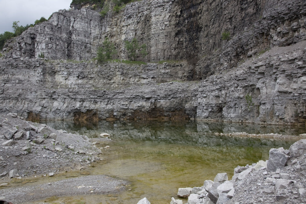 Vulcan Materials Company Limestone Quarry Poster Print