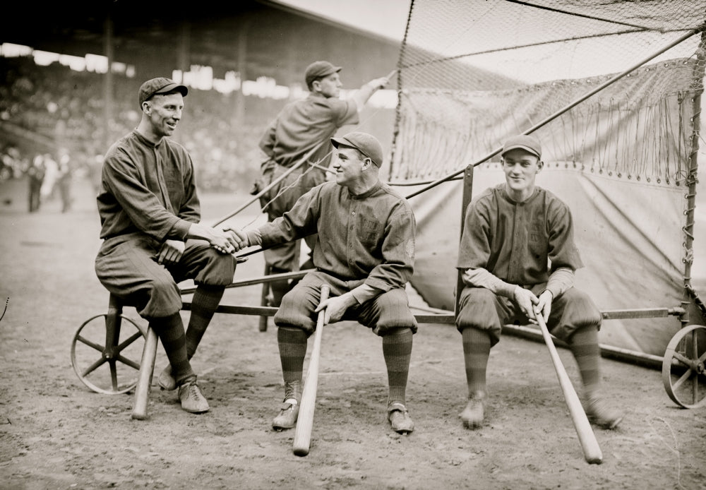 Boston Baseball Players Poster Print featuring Gowdy, Tyler, and Connolly.