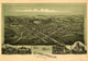 Woodsfield, Ohio 1899 vintage poster print showcasing historical architecture.