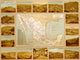 Mineralogical Map of Mexico Poster Print showcasing geological diversity.