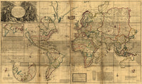 Herman Moll Newfoundland Map Poster Print - Historical Cartography