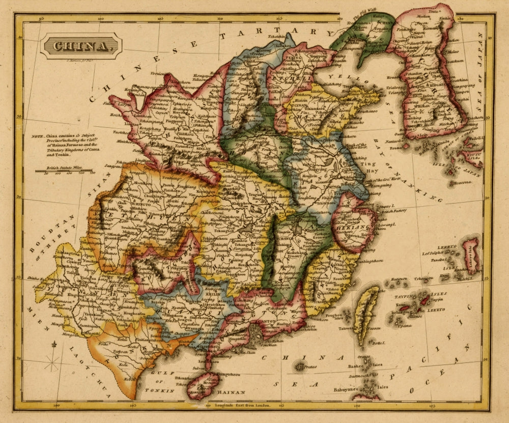 China 1817 Poster Print showcasing historic artwork