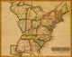 United States 1817 Poster Print showcasing historical artwork.