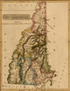 New Hampshire 1817 Historical Poster Print in various sizes