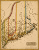 Maine 1817 Historic Poster Print showcasing vintage art.