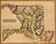 Maryland - 1817 Vintage Poster Print showcasing historical charm