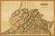 Virginia 1817 Poster Print showcasing historic landscapes