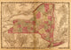 New York 1862 Historical Poster Print showcasing vintage New York.