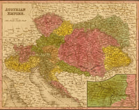 Austrian Empire 1844 poster print showcasing historical artwork