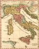 Ancient Italy Poster Print showcasing beautiful Italian landscapes and architecture.