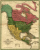 North America 1826 Historical Map Poster Print