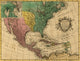 North America - 1763 Poster Print showcasing historical significance.