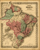 Brazil - 1871 Poster Print showcasing vibrant historical imagery.