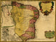 Brazil 1719 Poster Print showcasing vibrant culture and history.