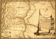 Plan Topografico del Valle de Centa Poster Print showcasing topographic details
