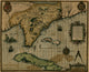 Floridae Americae Provinciae Recens Descriptio Poster Print depicting early American exploration.