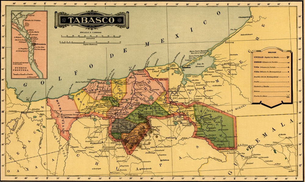 Tabasco 1844 Vintage Poster Print showcasing classic advertising art