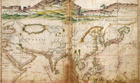 Asia - 1630 Poster Print showcasing historical imagery.