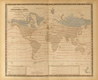 The Physical Atlas Poster Print illustrating natural phenomena.