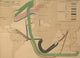 Partie Meridio Map of Ireland Poster Print showcasing Munster, Leinster, and Connaught.