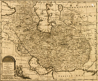 Persia - Iran - 1767 Poster Print showcasing historical art.