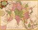 L'Asie poster print by G. de L'Isle showcasing Asian geography and culture.