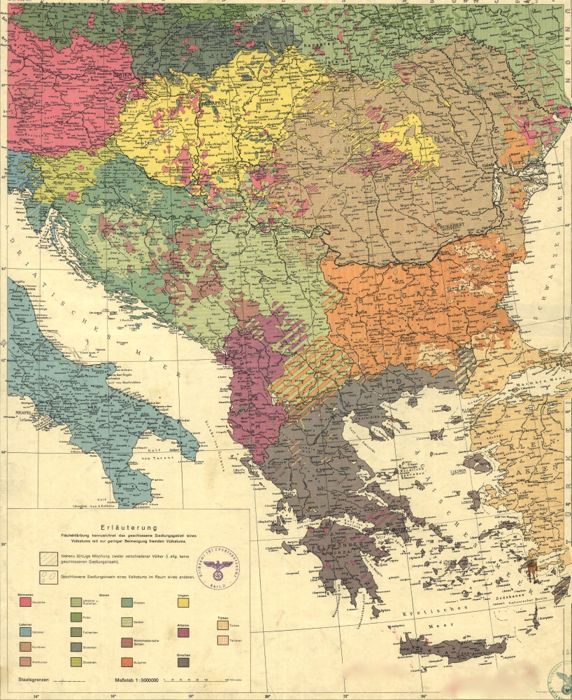 Korea 1822 Poster Print showcasing historical artwork.