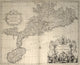 Nouvel Atlas de la Chine historical map poster print featuring detailed maps.