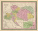 Austrian Empire 1849 Poster Print showcasing historical artwork.