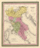 Italy 1849 Vintage Poster Print showcasing historical artwork
