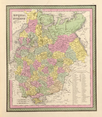 Russia in Europe 1849 Poster Print showcasing historical artwork.