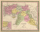 Turkey in Asia - 1849 Poster Print showcasing historical artwork.