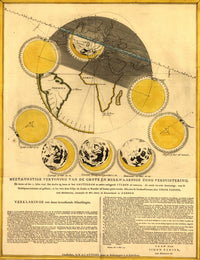 Great Solar Eclipse Poster Print capturing a stunning celestial event.