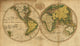 World Map - 1795 Fine Art Print - Various Sizes Available