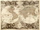 Le Globe Terrestre en Deux Plans-Hémisphères Poster Print