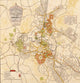 Plan of Canberra poster print showcasing the Federal Capital of Australia.
