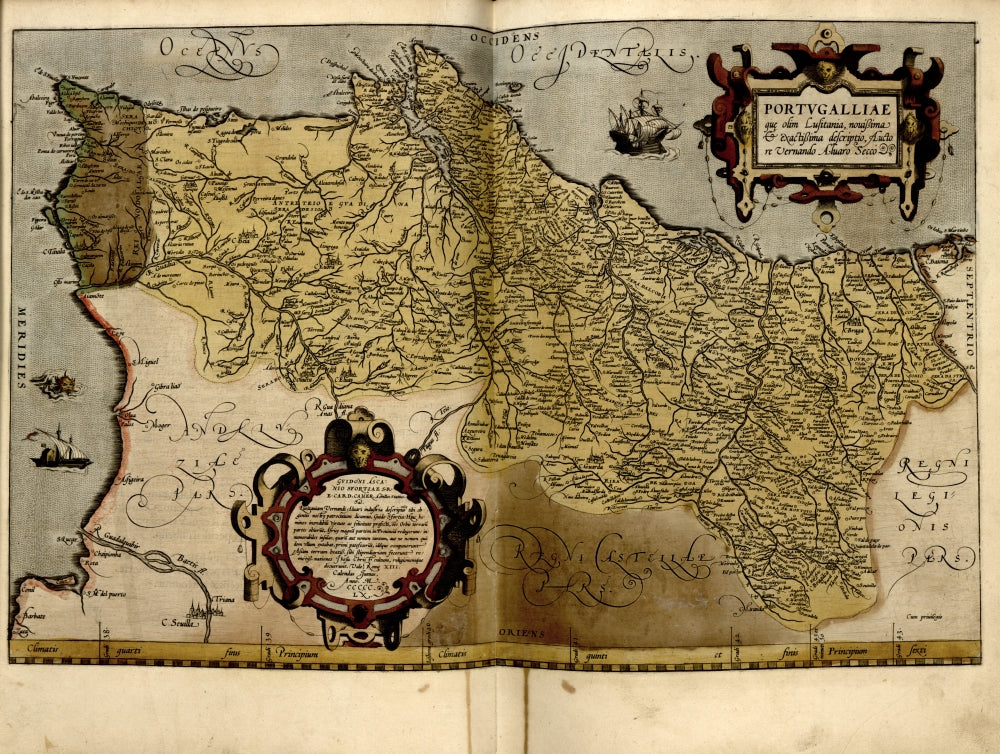 Portugal 1650 Poster Print showcasing vibrant colors and intricate details.