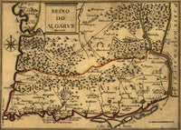 Portugal 1730 Historical Poster Print