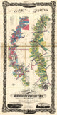 Mississippi Rover from Natchez to New Orleans 1858 Poster Print